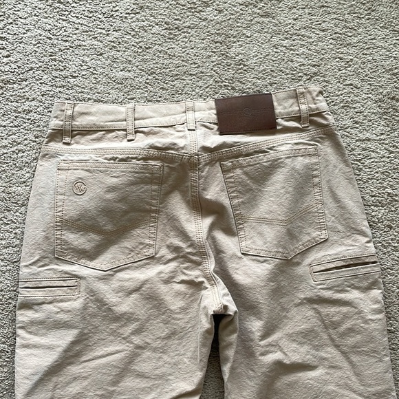 Western Welder Outfitters Quick Draw Khaki Jeans Men’s 32x30 Workwear Gorpcore - Picture 10 of 13